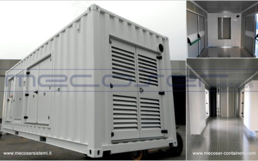 Fifty Containers for Diesel Generator Sets