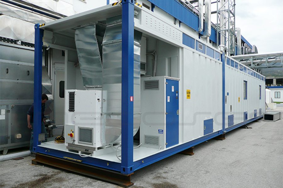 Container Lab Mecoser sistemi