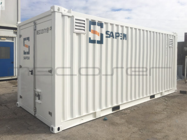 Oil and gas : custom container Saipem