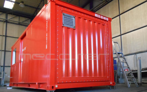 Container with A60 Fire Protection