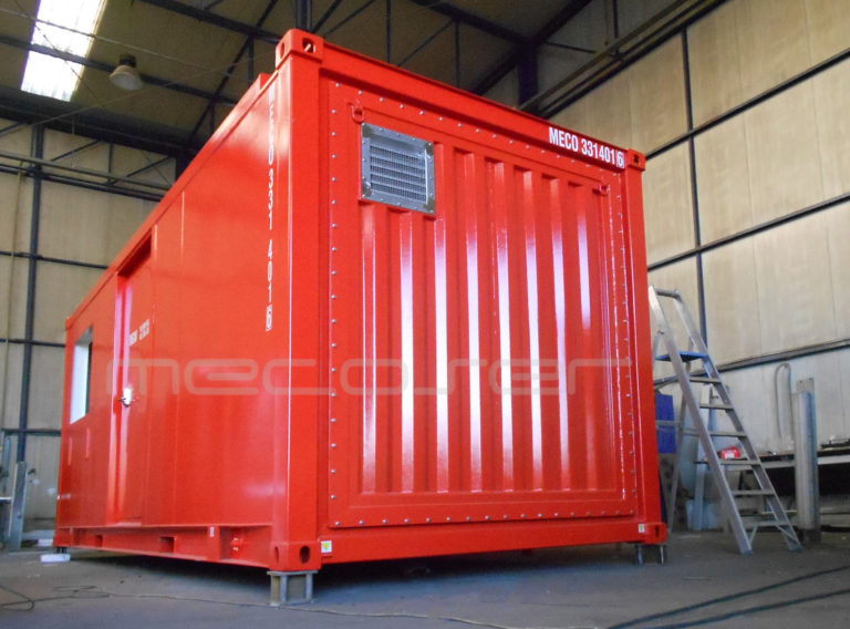 Container with Fire Protection Mecoser Sistemi Custom Containers