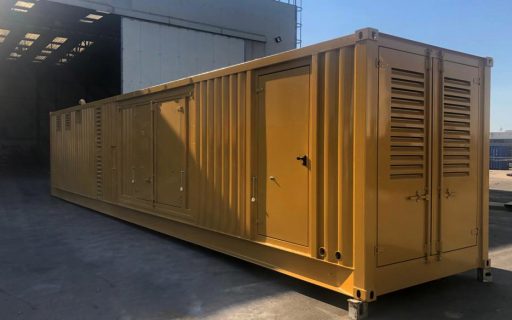 Container for cogeneration systems