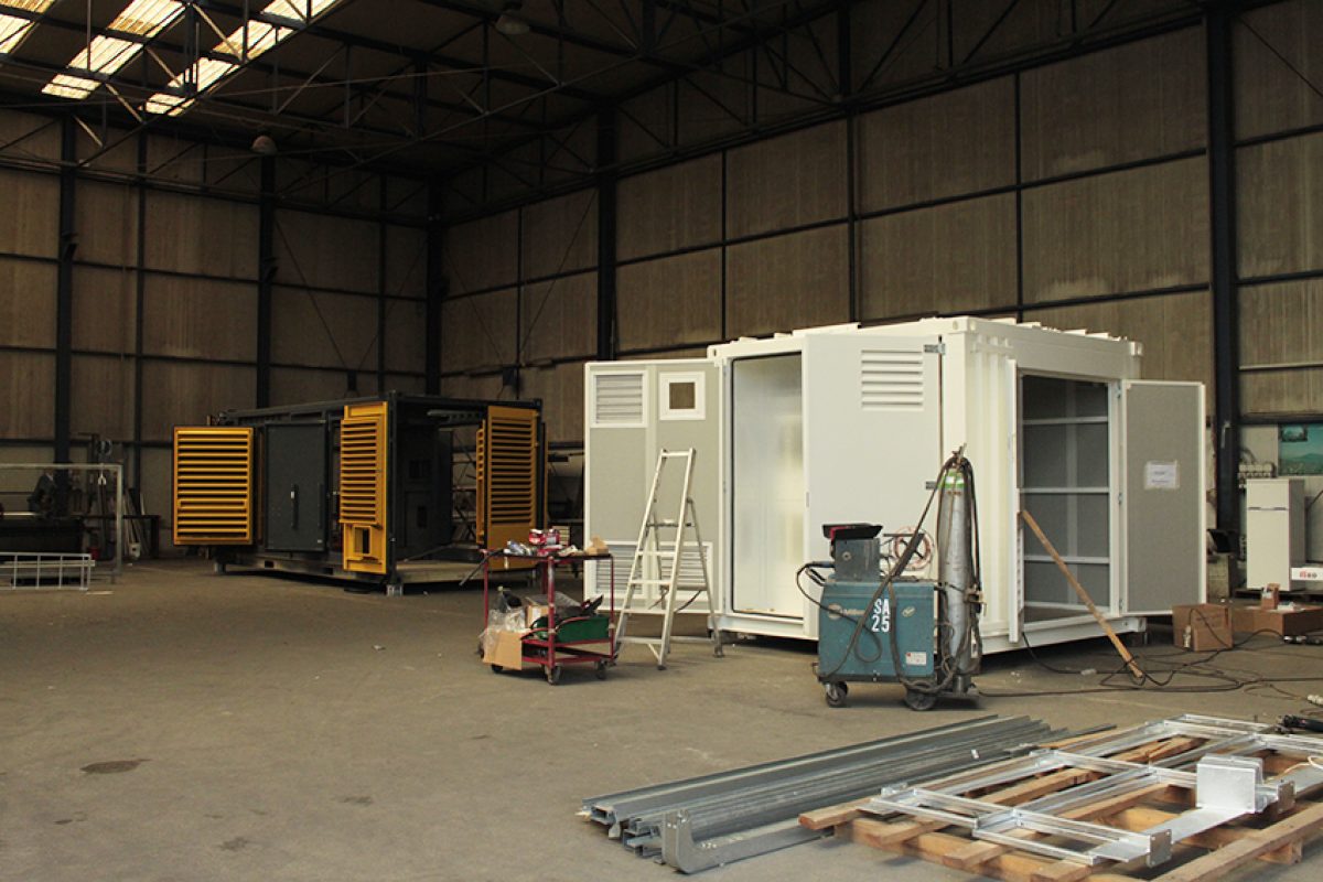 Work in progress Container