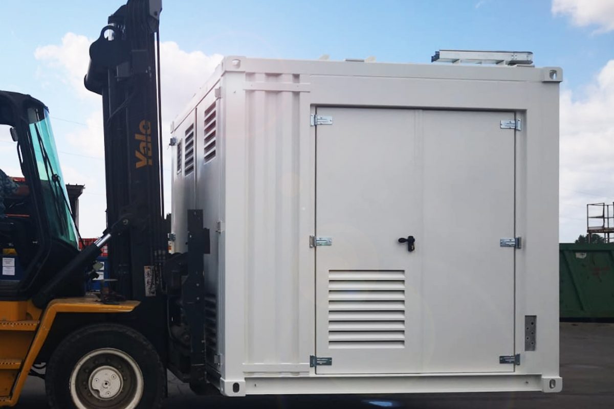 Ready to go hydrogen filling station container