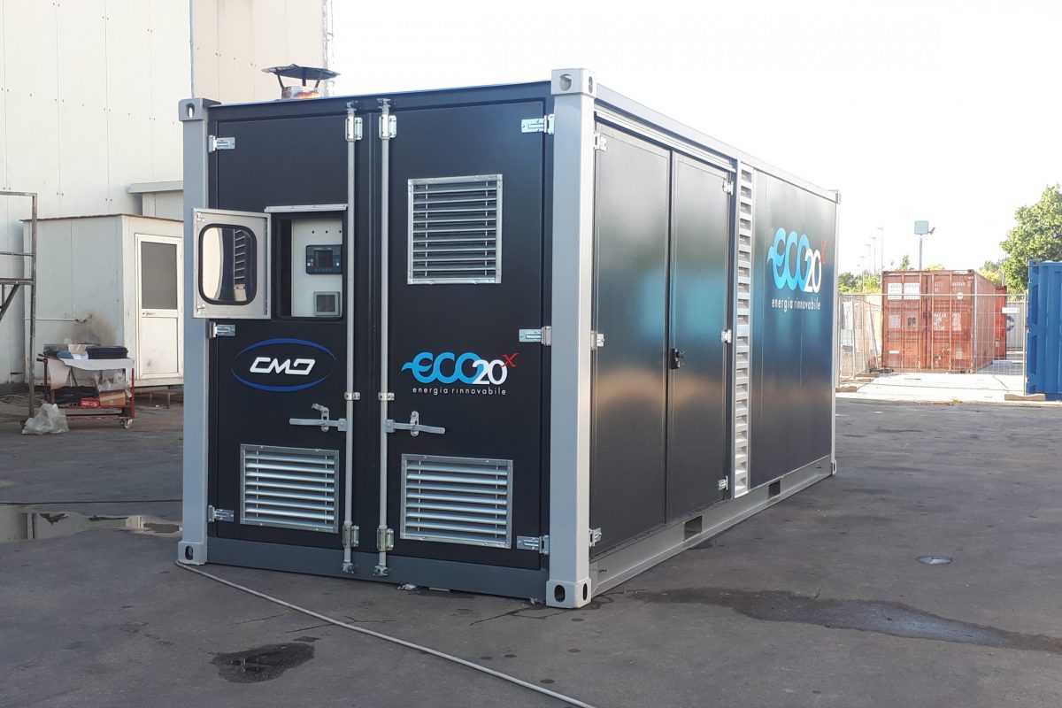 Pyro-gasification Container