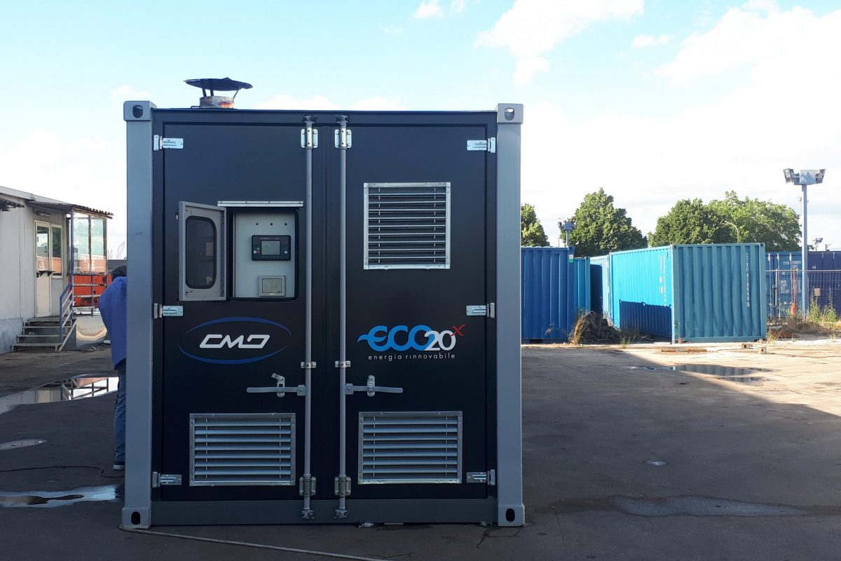 Pyro-gasification Container