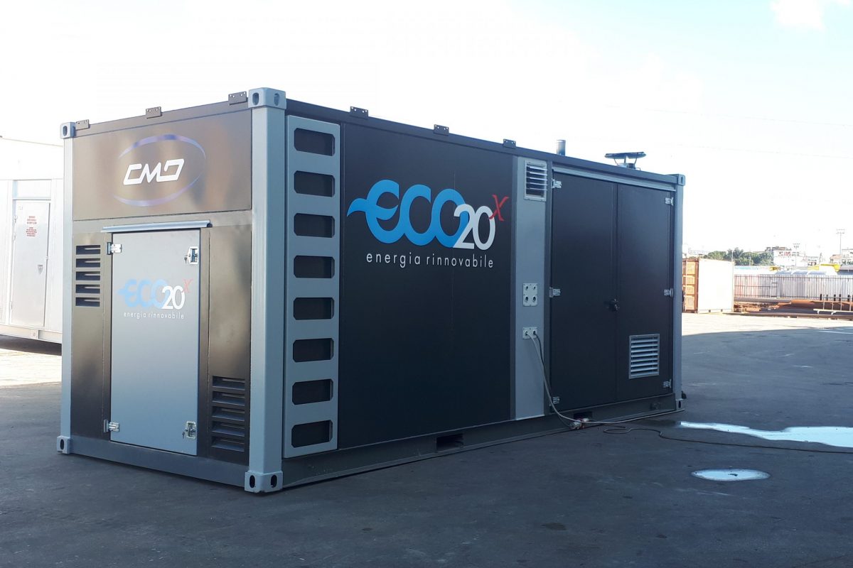 Pyro-gasification Container