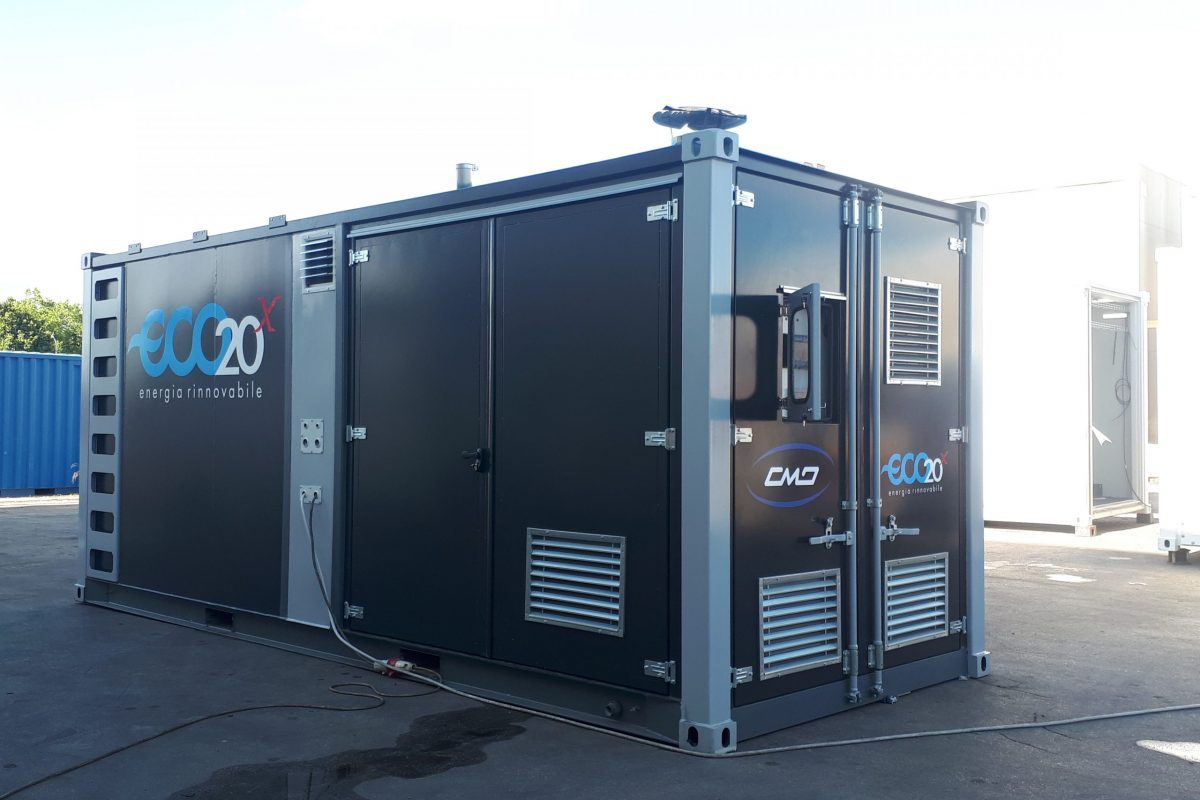 Pyro-gasification Container