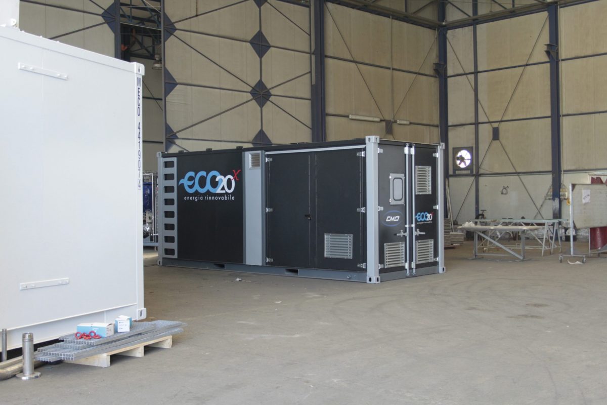 Pyro-gasification Container