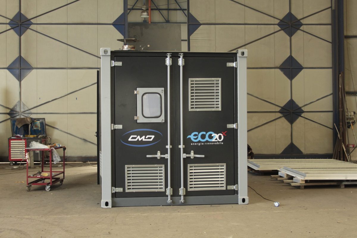 Pyro-gasification Container