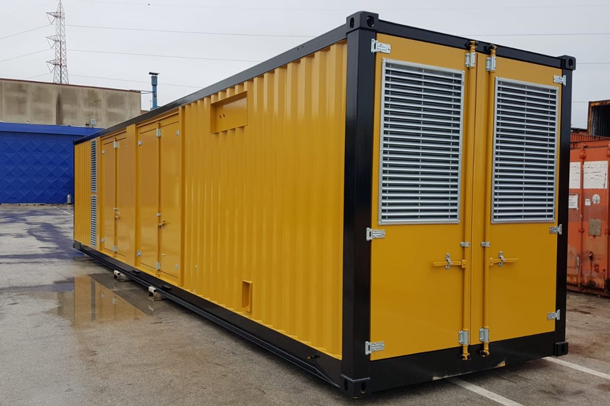 Soundproof Containers Mecoser Sistemi Custom Containers