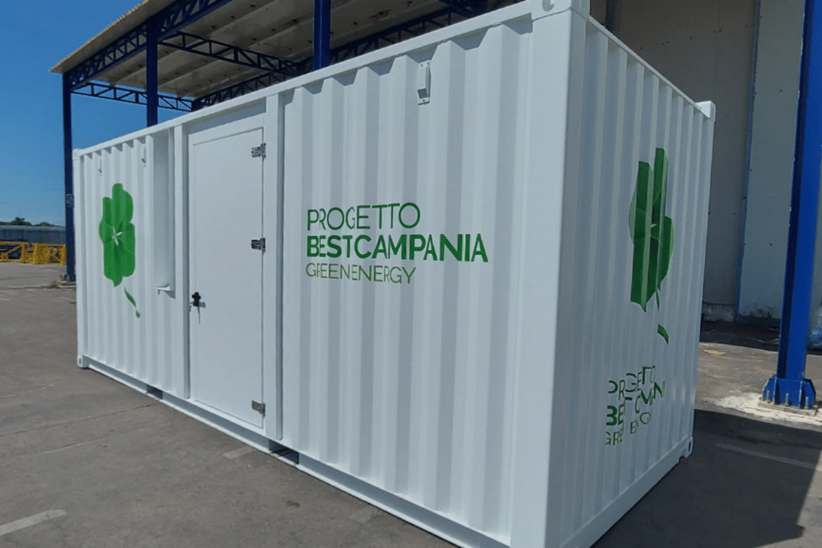 Modular shelters for Battery Storage lithium-based