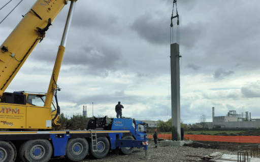 Milestone: Mecoser Sistemi S.p.A. lays the first pillar of its new plant